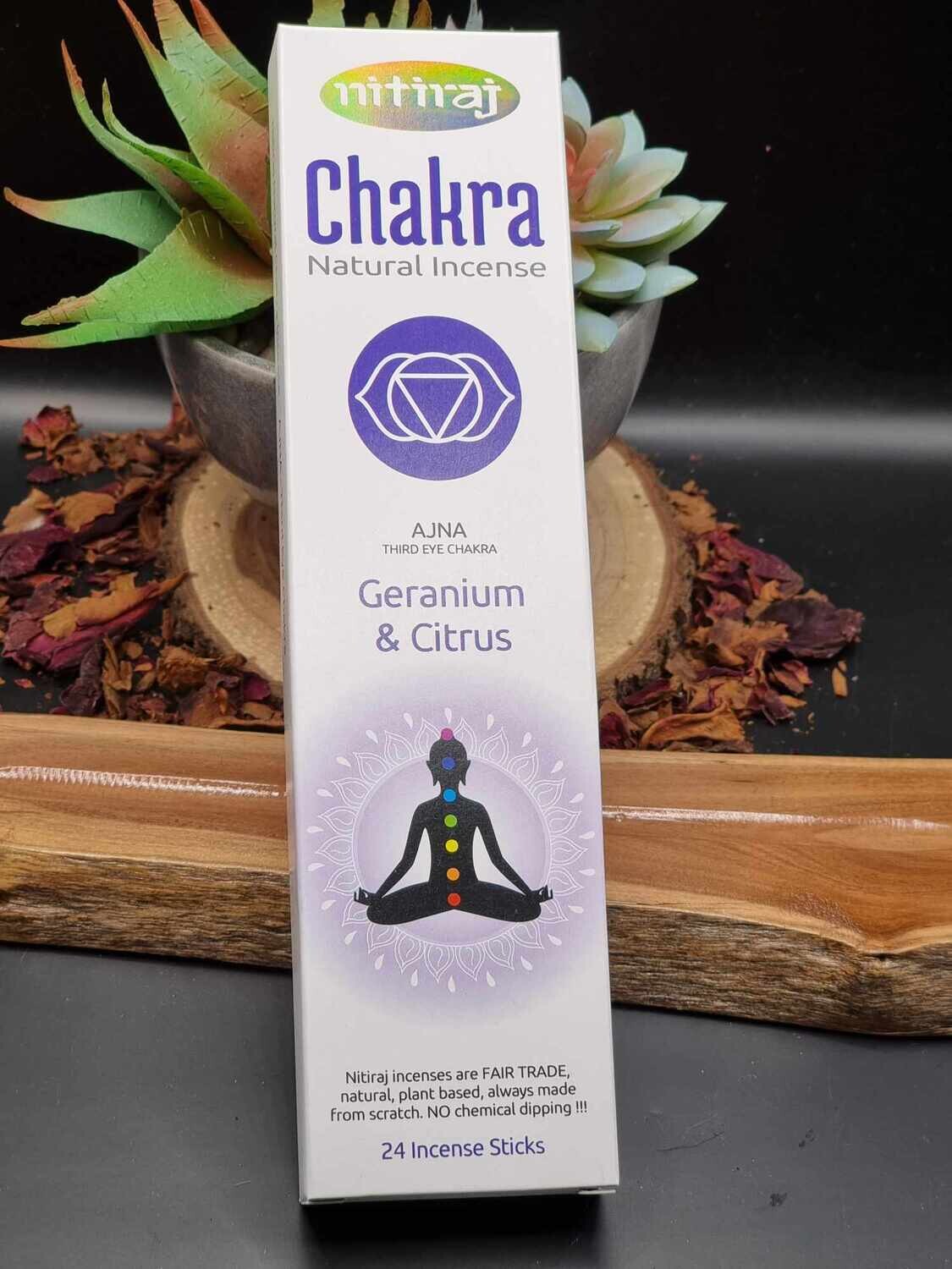 Nitiraj Third Eye Chakra Incense