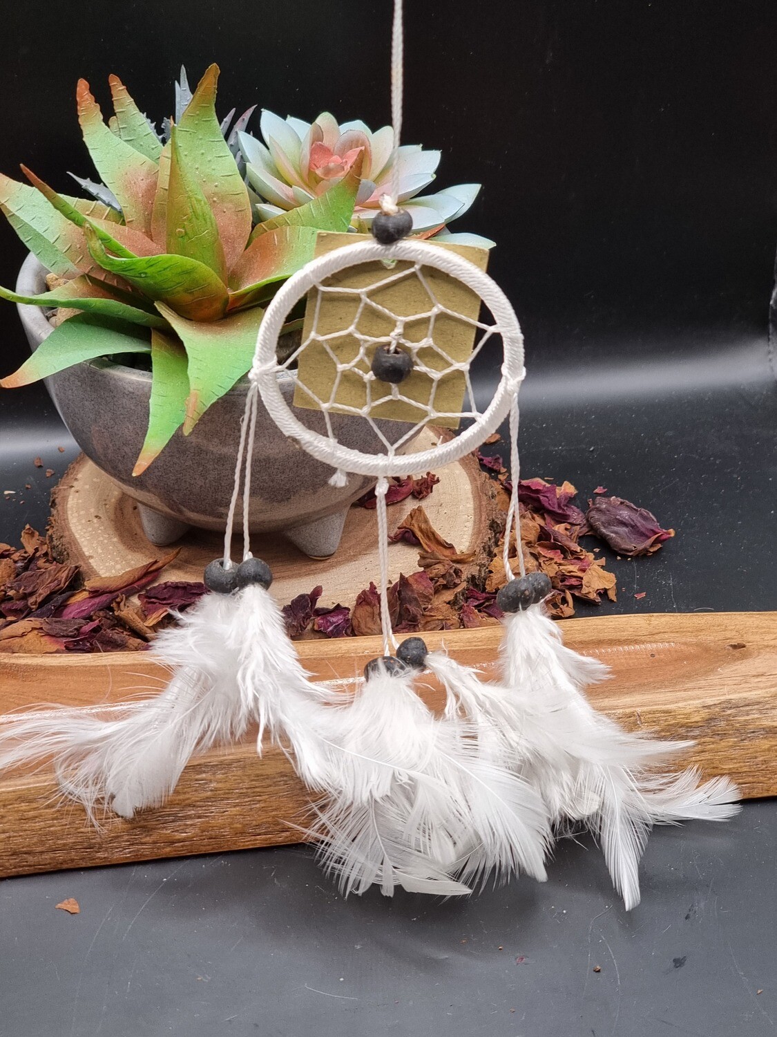 White Dream Catcher
