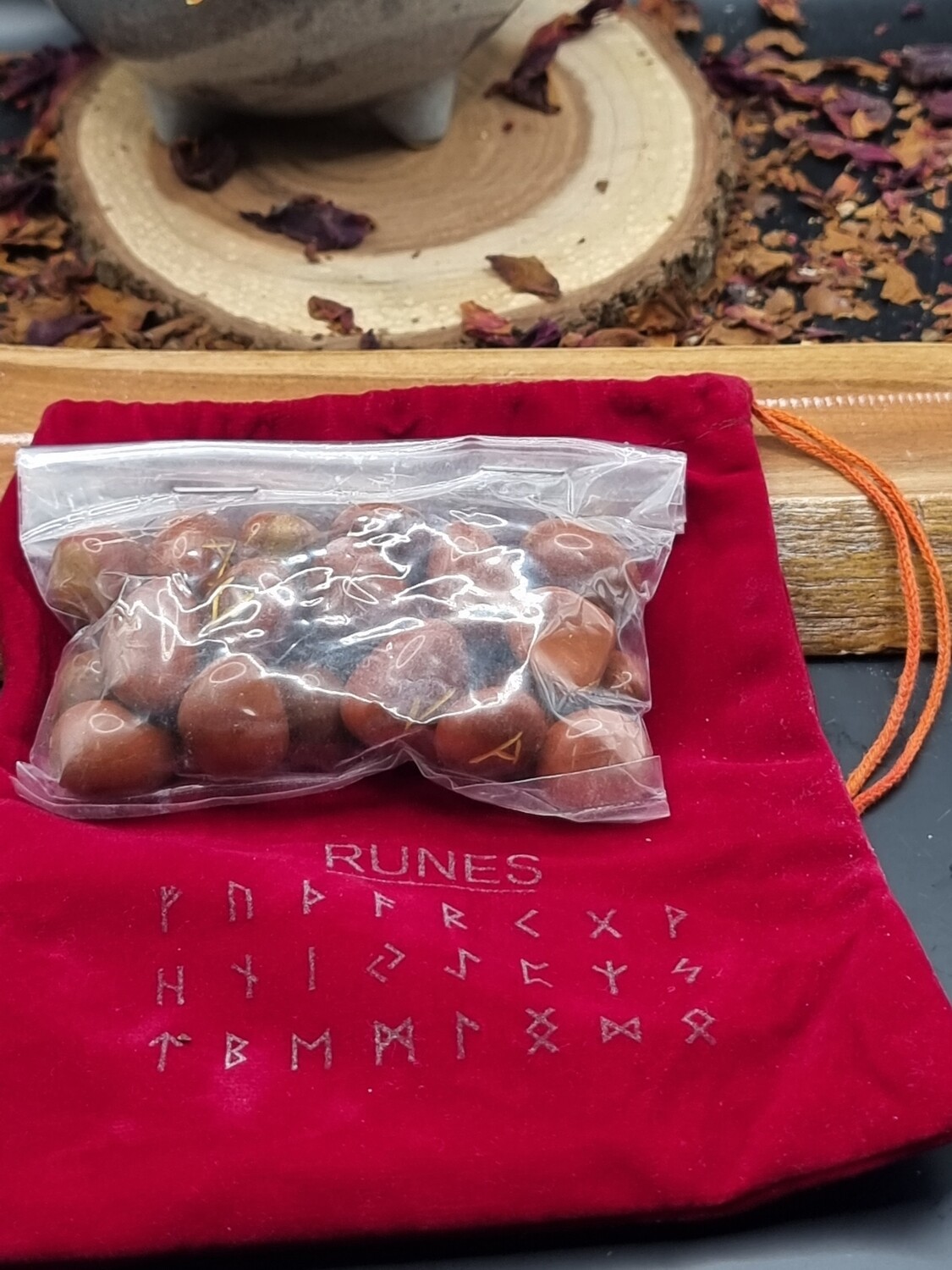 Red Jasper Runes