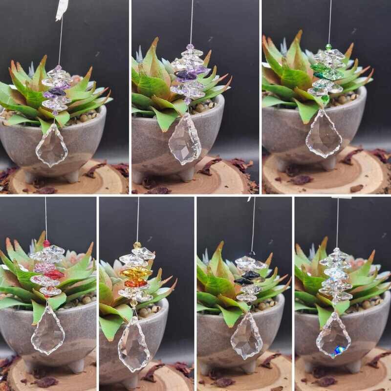 Assorted Teardrop Cluster Suncatcher