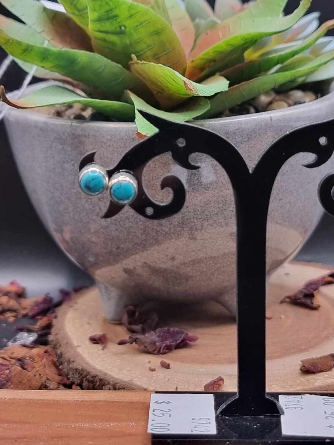 Turquoise Stud Earrings