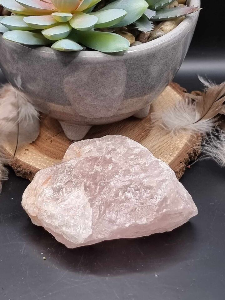 Raw Rose Quartz