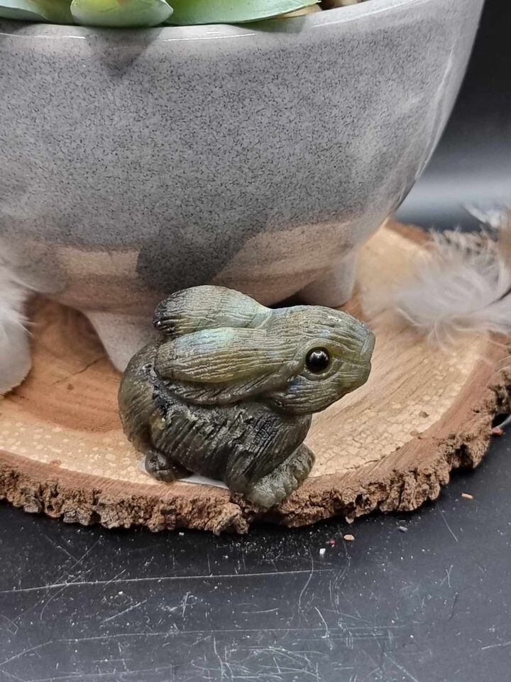 Labradorite Rabbit