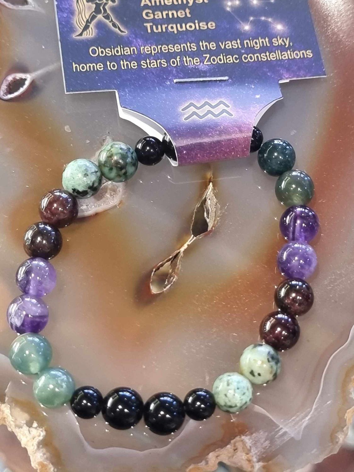 Aquarius Zodiac Bracelet
