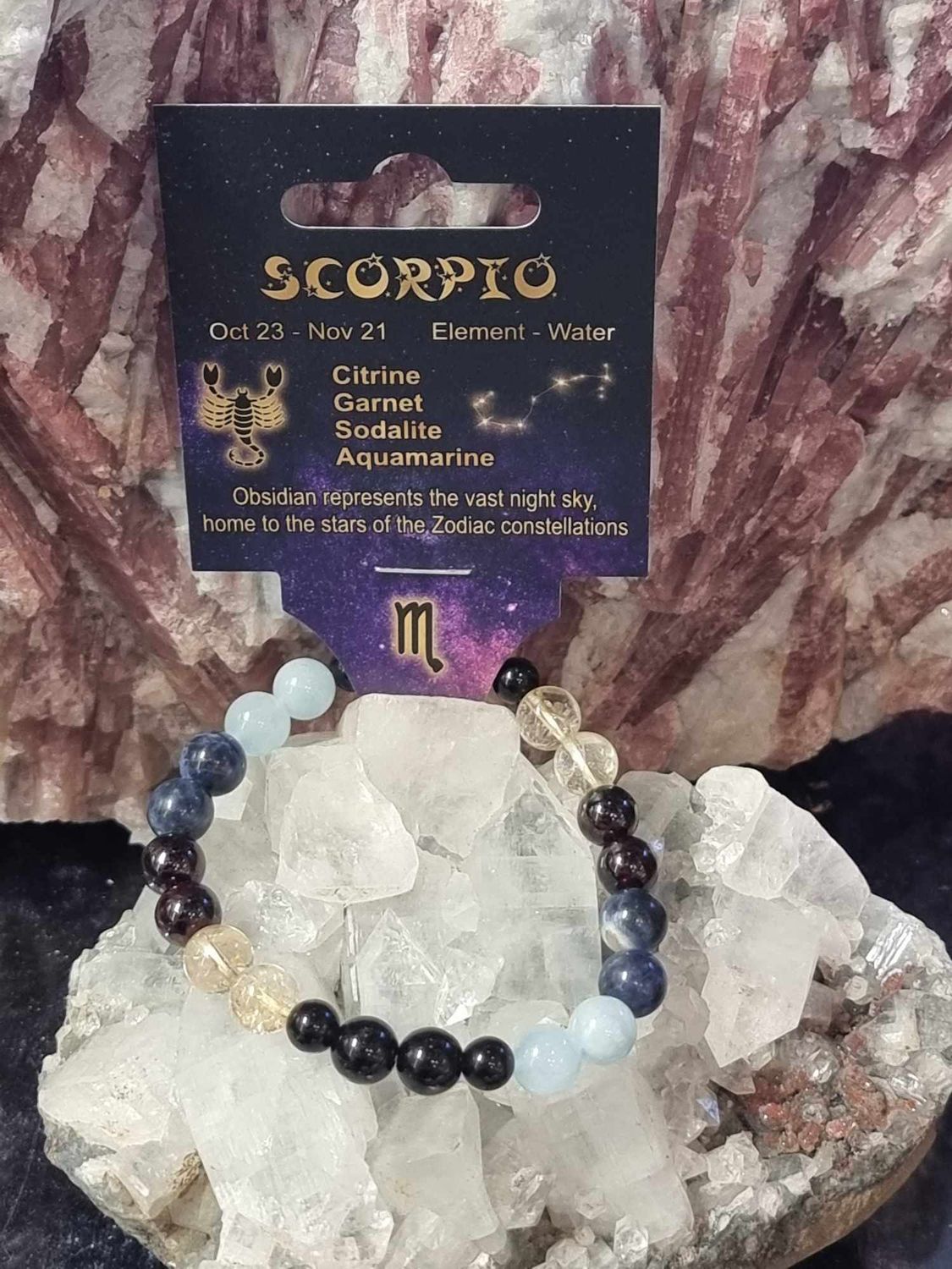 Scorpio Zodiac Bracelet