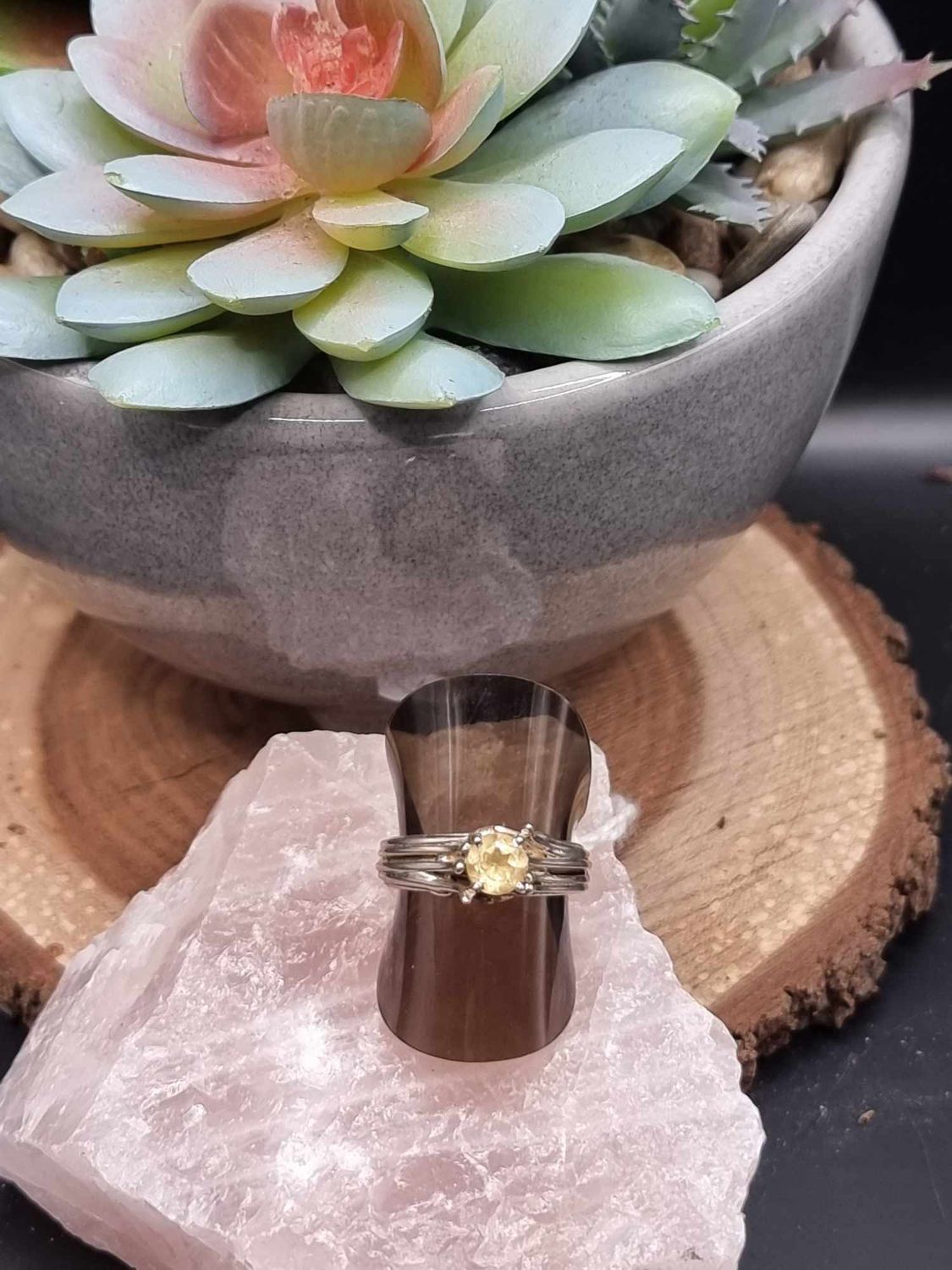Citrine Ring - Size 8