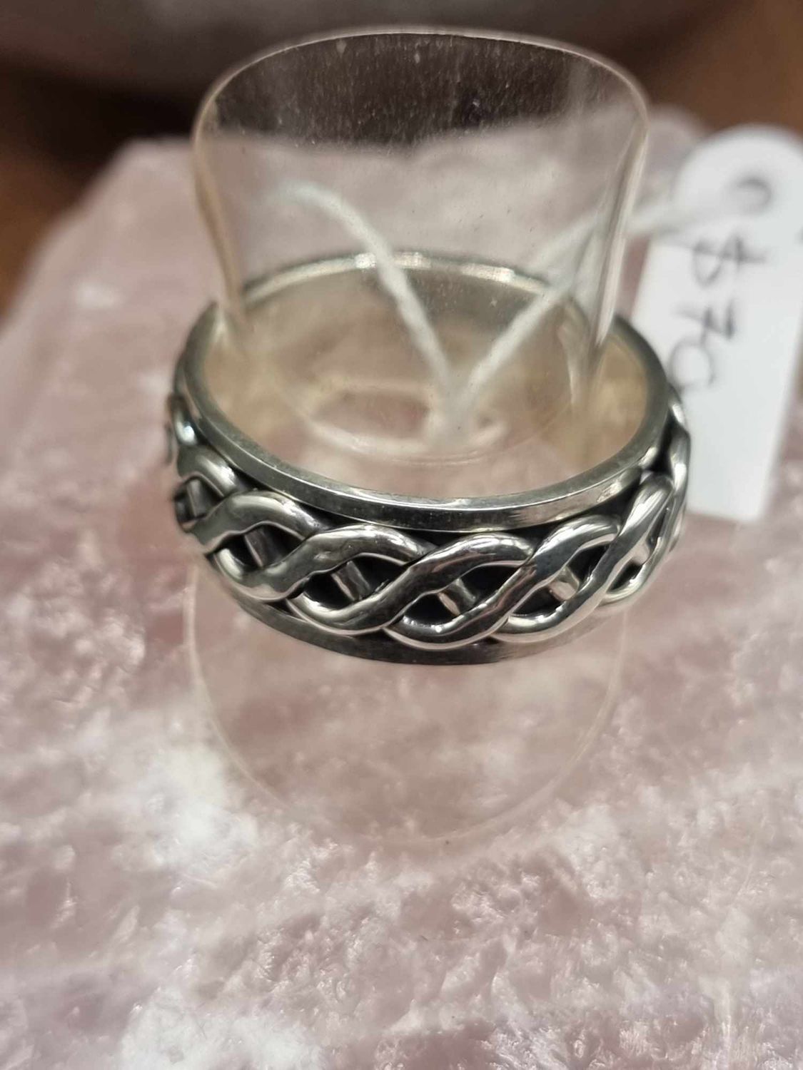 Silver Spinner Ring - Size 12