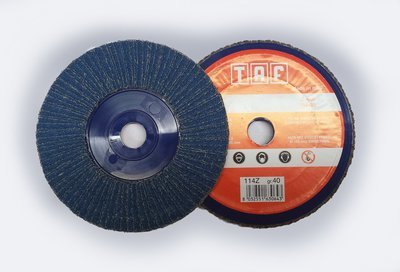 ø 165 x 22 mm Fiberback gerade/ plate, TAF/Z114, 40 ø 165 x 22 mm Fiberback gerade/ plate, TAF/Z114, 40