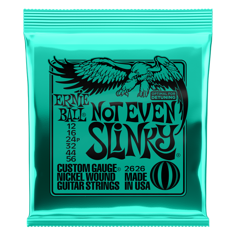 Not Even Slinky Nickel Wound Electric Guitar Strings 12-56 Gauge