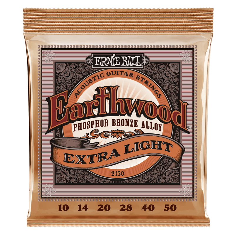 Medium Earthwood Phosphor Bronze Acoustic Guitar Strings 13-56 Gauge