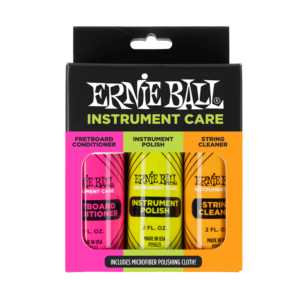 Instrument Care 3-pack with Microfiber Polish Cloth