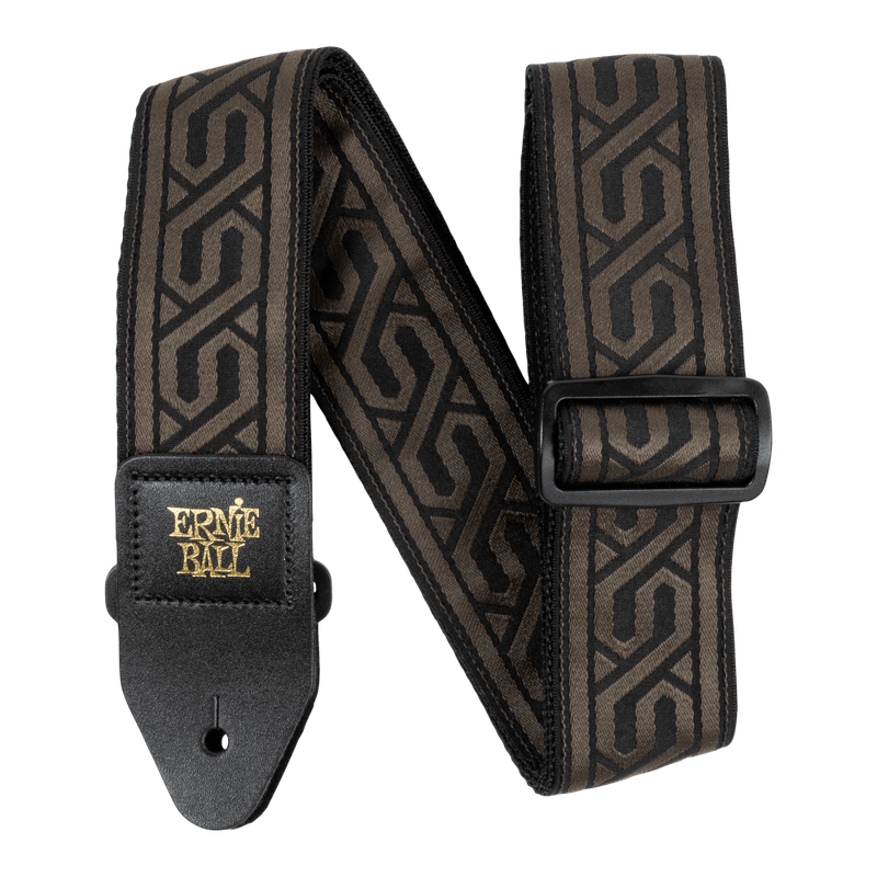 Classic Jacquard Guitar Strap/Bass Strap - Tribal Chain