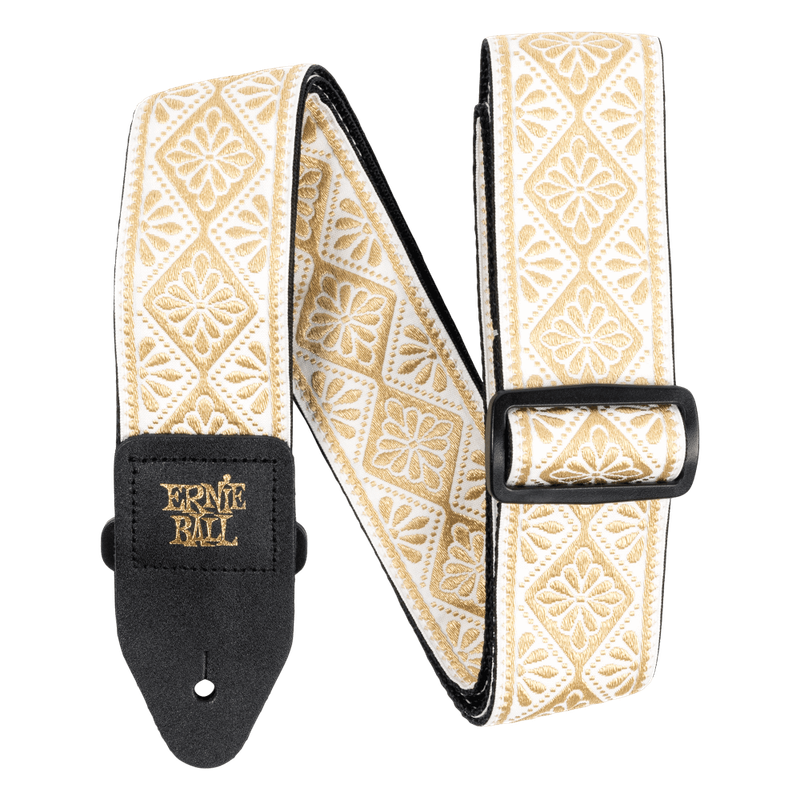 Classic Jacquard Guitar Strap/Bass Strap - Diamond Blossom