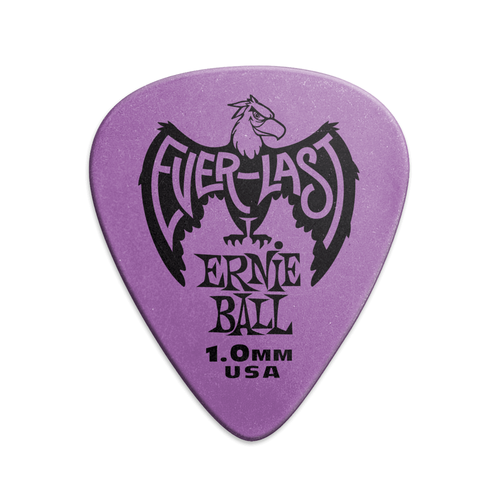 Everlast Picks - 1.0mm Purple - 12 Pack
