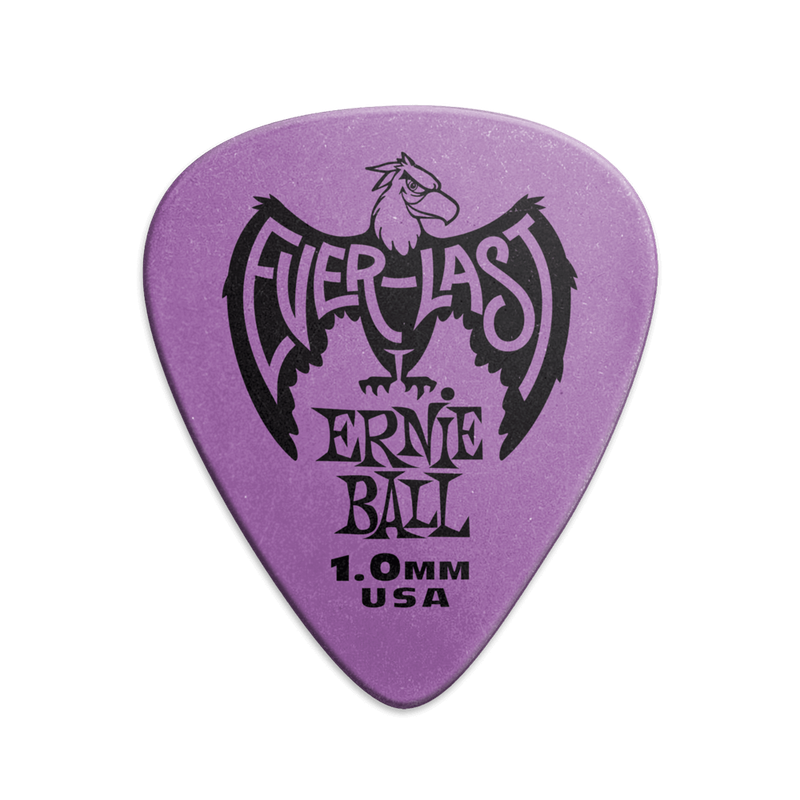 Everlast Picks - 1.0mm Purple - 12 Pack