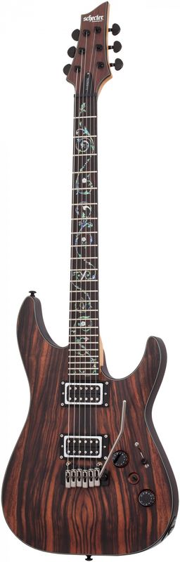 Schecter C-1 Exotic Ebony