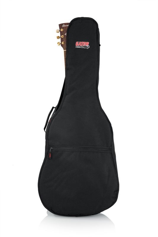 Gator Cases Dreadnought Guitar Gig Bag with fixed backpack straps
