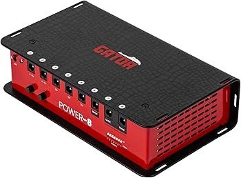 Gator Pedal Board Power Supply with 8 Outputs
