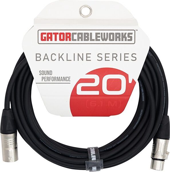 Gator Cableworks Backline Series 20 FT XLR Cable