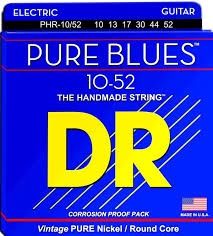 DR Pure Blues™ Pure Nickel 6-String Electric Guitar Set, Medium (10-46)