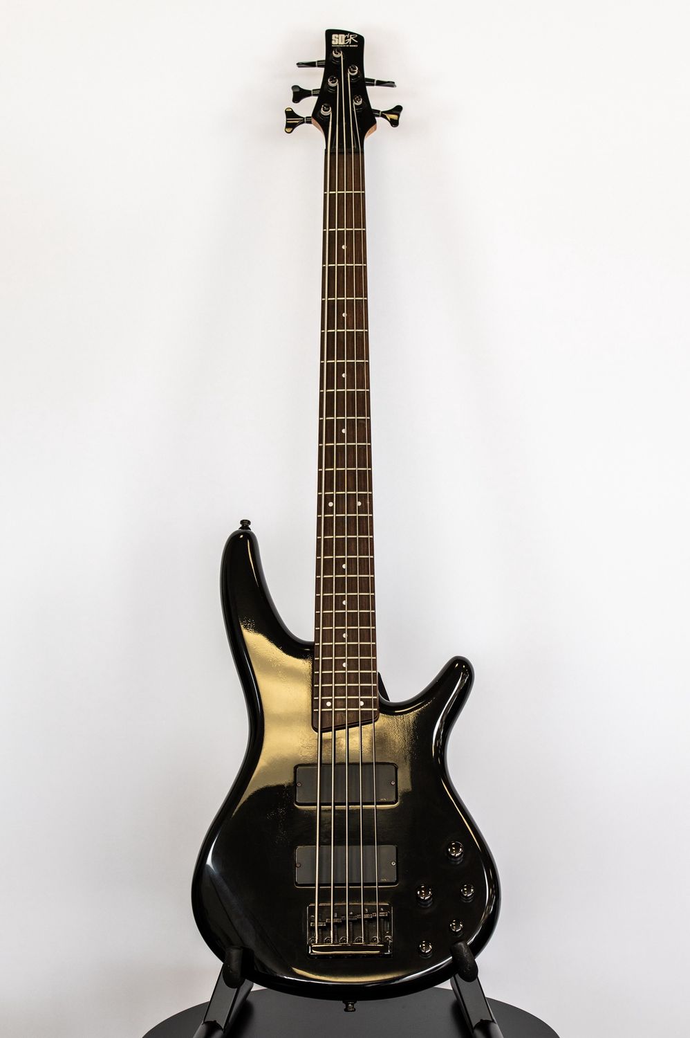 (Used) Ibanez SR405 5 String Bass Guitar, Colour: Black