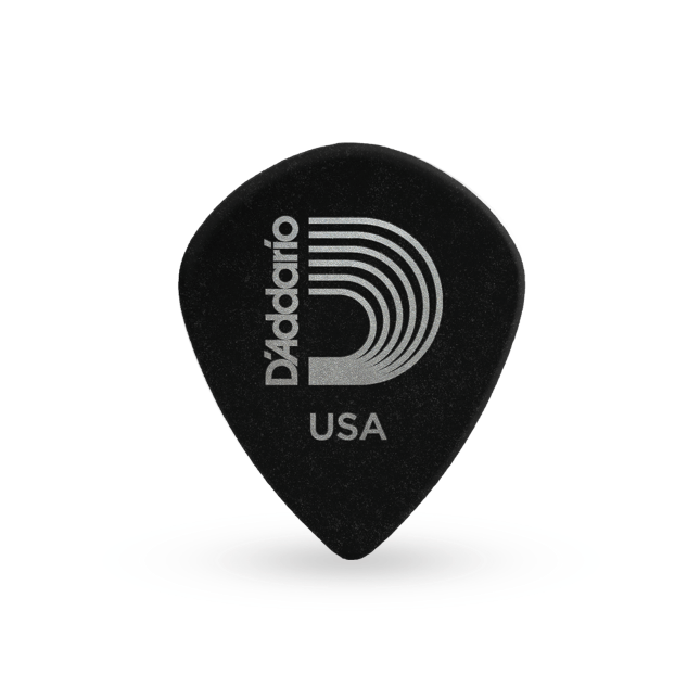 D'Addario Black Ice Guitar Picks, 10 pack, Medium