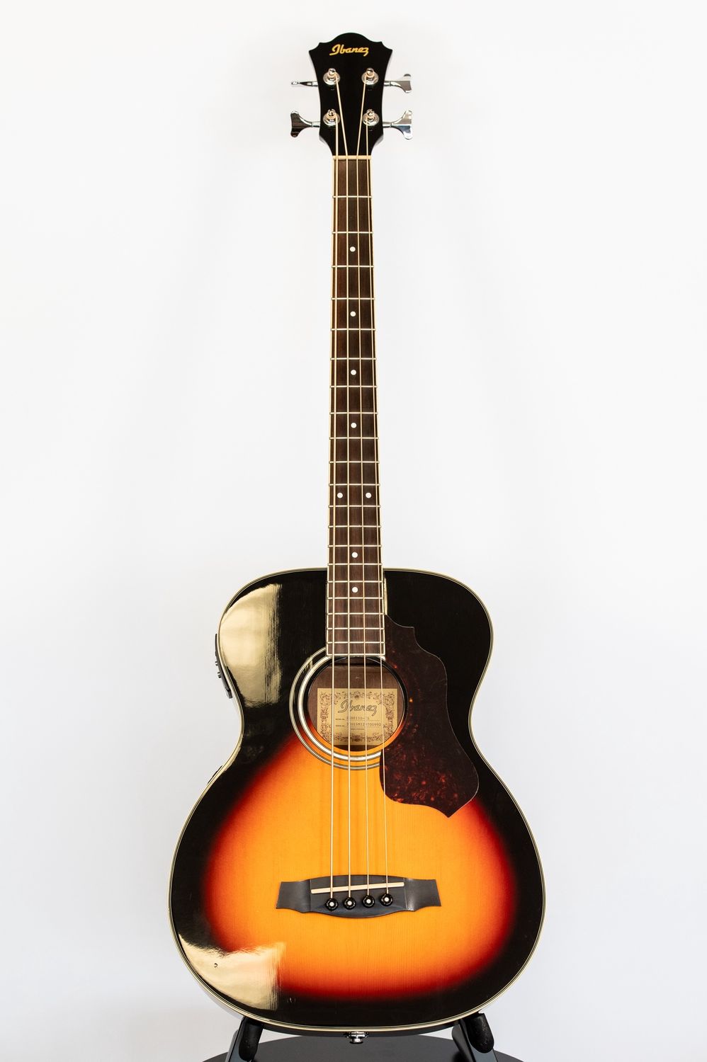 (Used) Ibanez SGBE-110 4-String Acoustic/Electric Bass Guitar, Colour: Sunburst