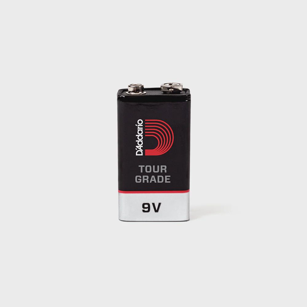 D'Addario Tour Grade 9v Battery, 2 Pack