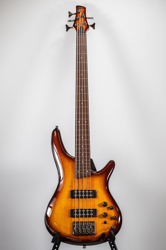 Ibanez SR375EF Fretless 5-String Electric Bass