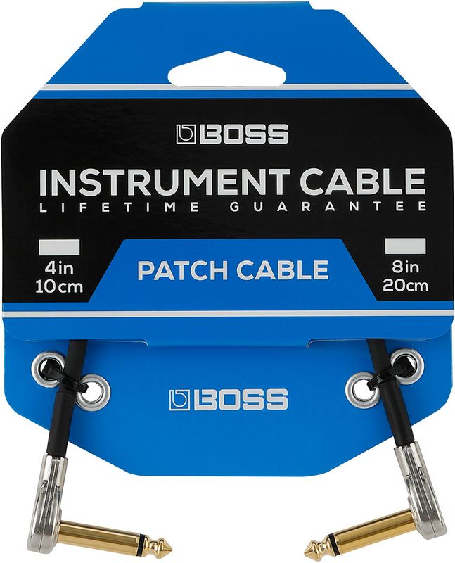 Boss BPC-4 Space Saving 4" Patch Cable