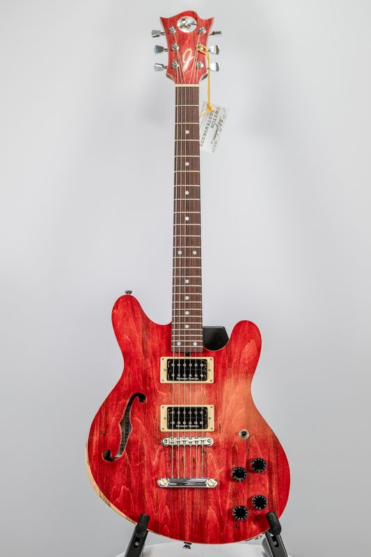 B.D. Jenkins "Marlin" Cardinal Semi-Hollow Guitar