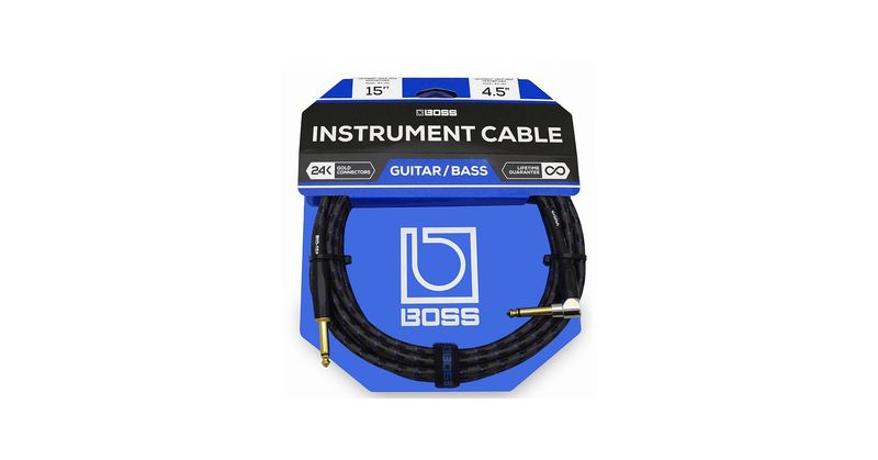 Boss BIC-15A 15 Foot Instrument Cable