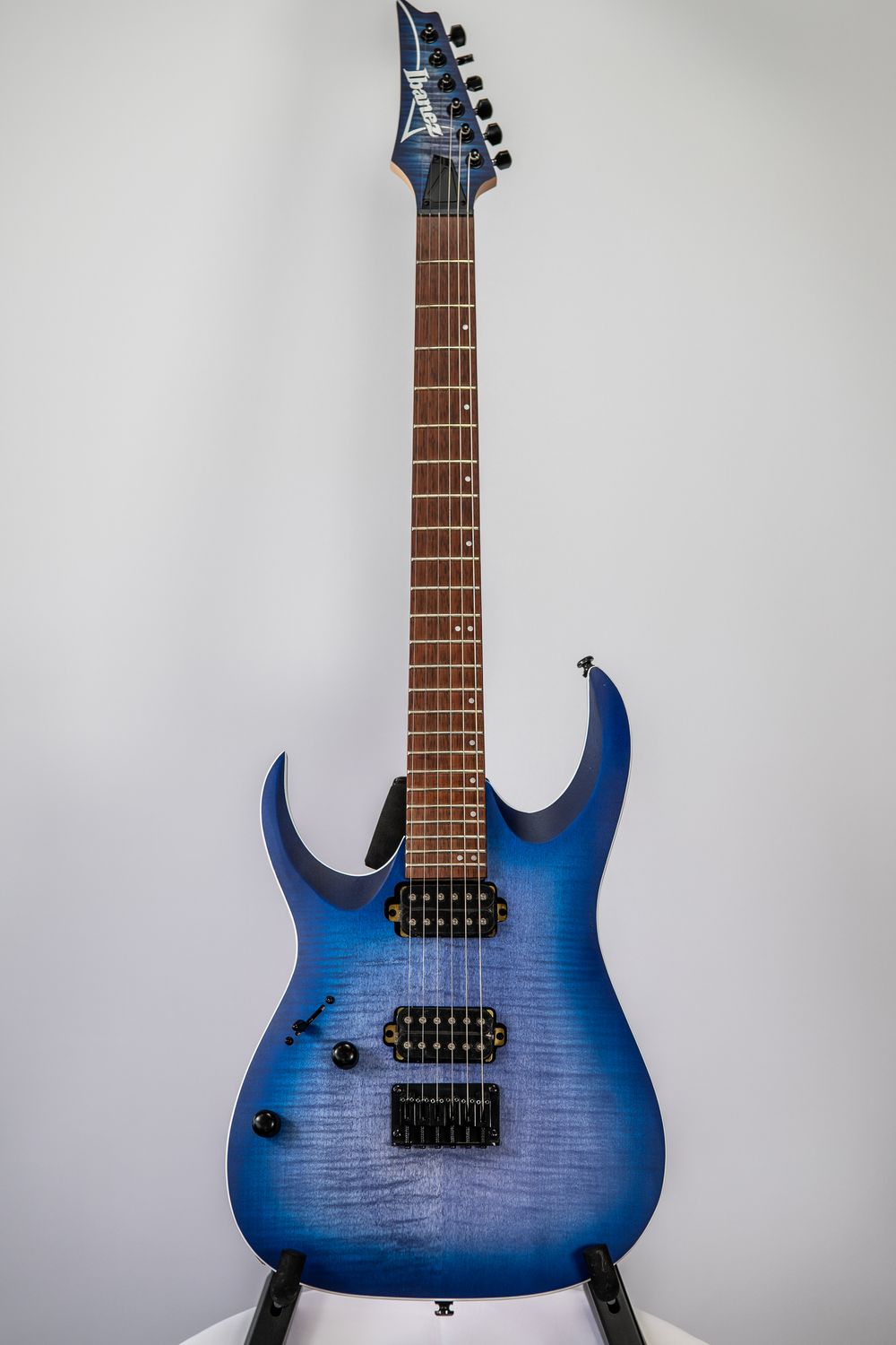 Ibanez RGA42FML Left-Handed Electric Guitar, Colour: Blue Lagoon Burst Flat (BLF)