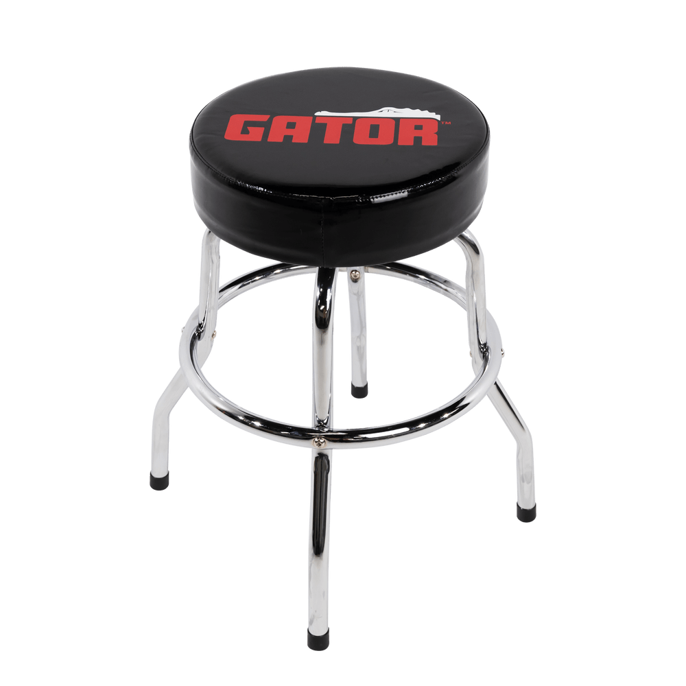 Gator Branded 24” Padded Swivel Player's Stool