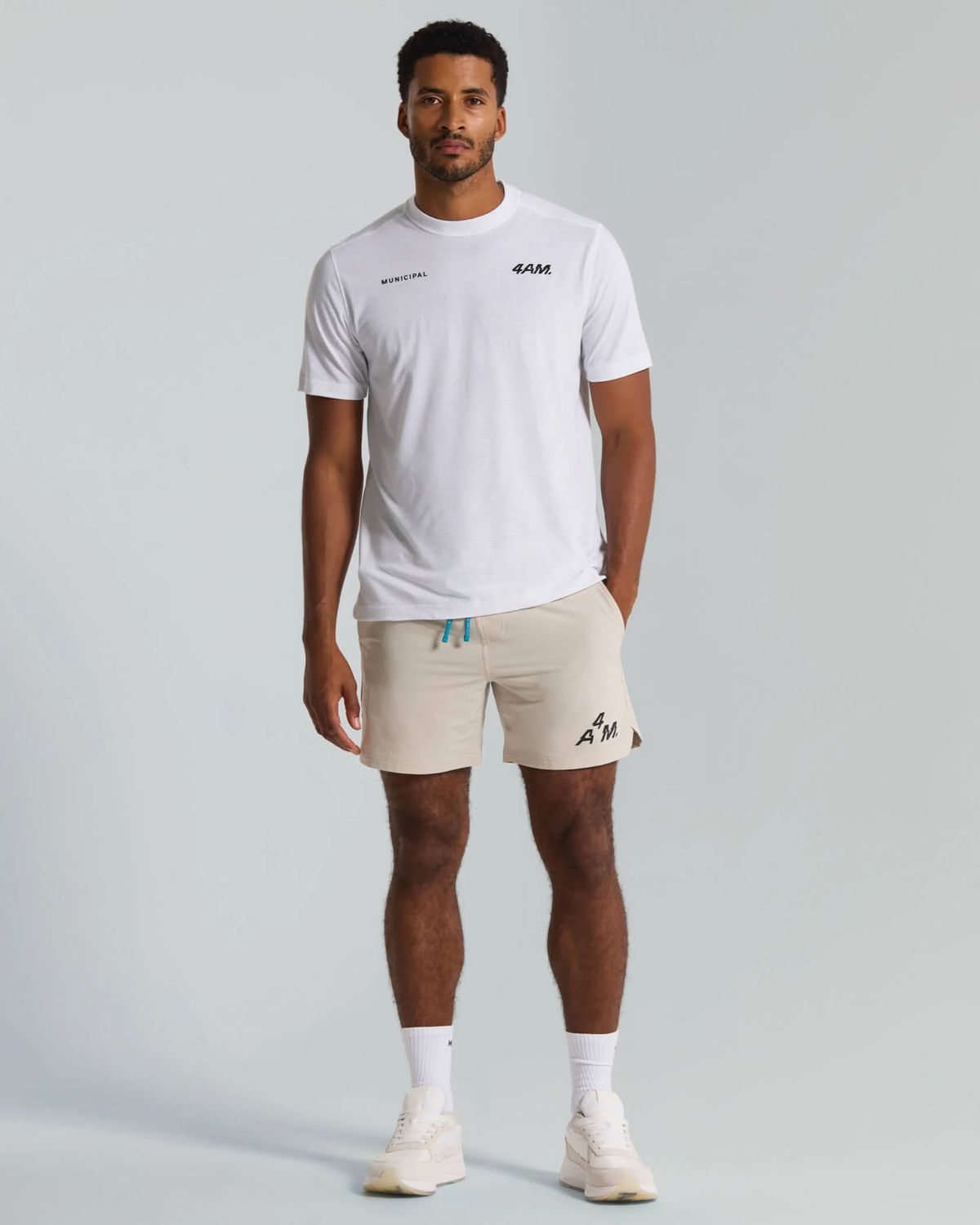 4AM T-Shirt White