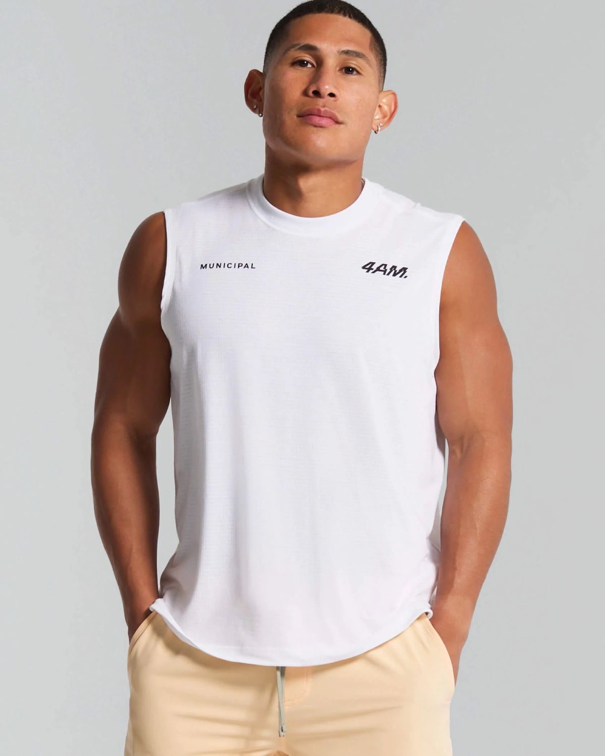 4AM Tank White