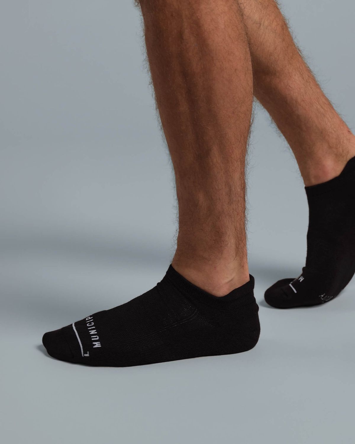 Black Sport Utility Low Socks