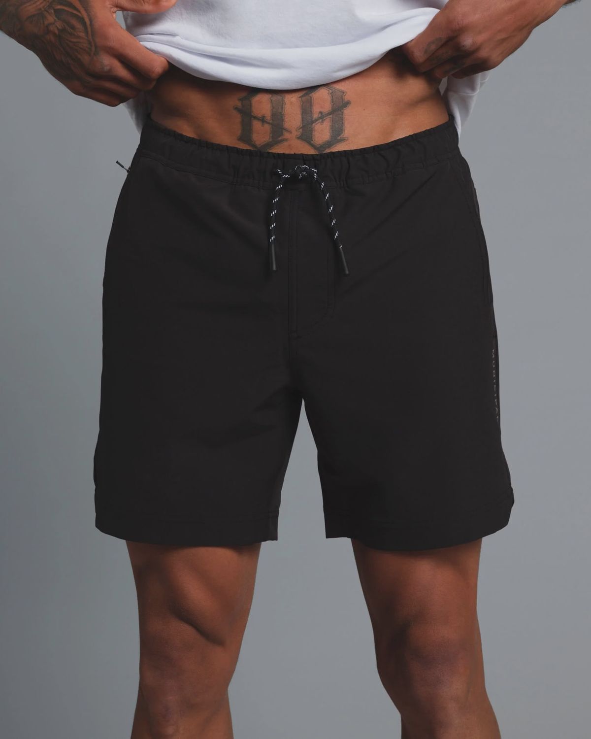Black 4AM Club Training Shorts