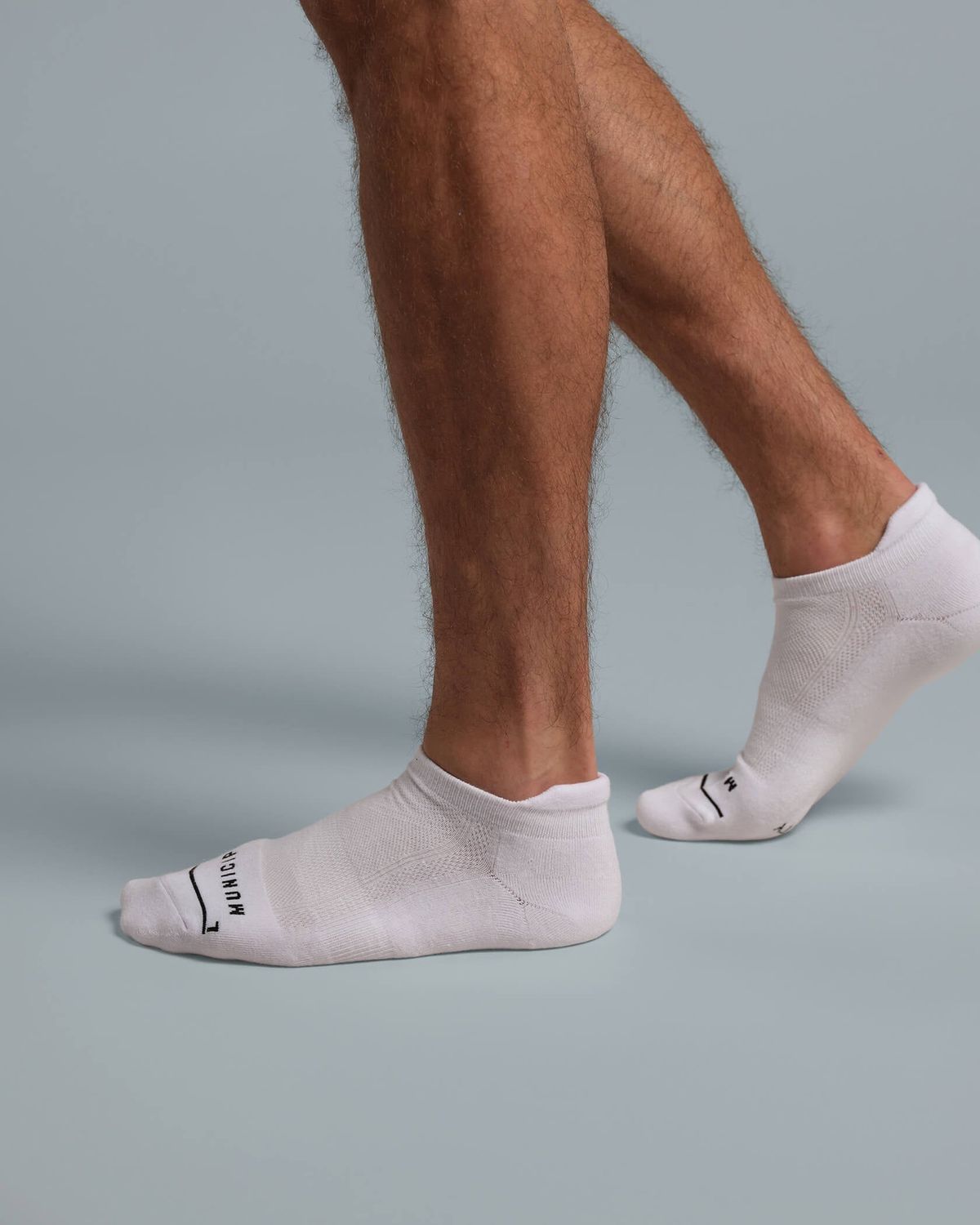 White Sport Utility Low Socks
