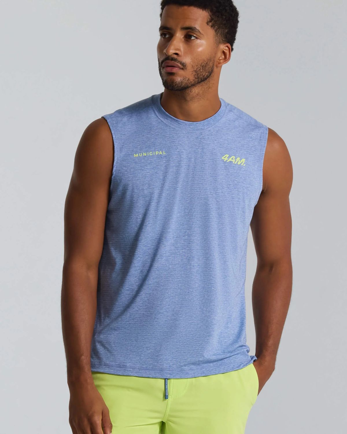 4AM Tank Horizon Heather