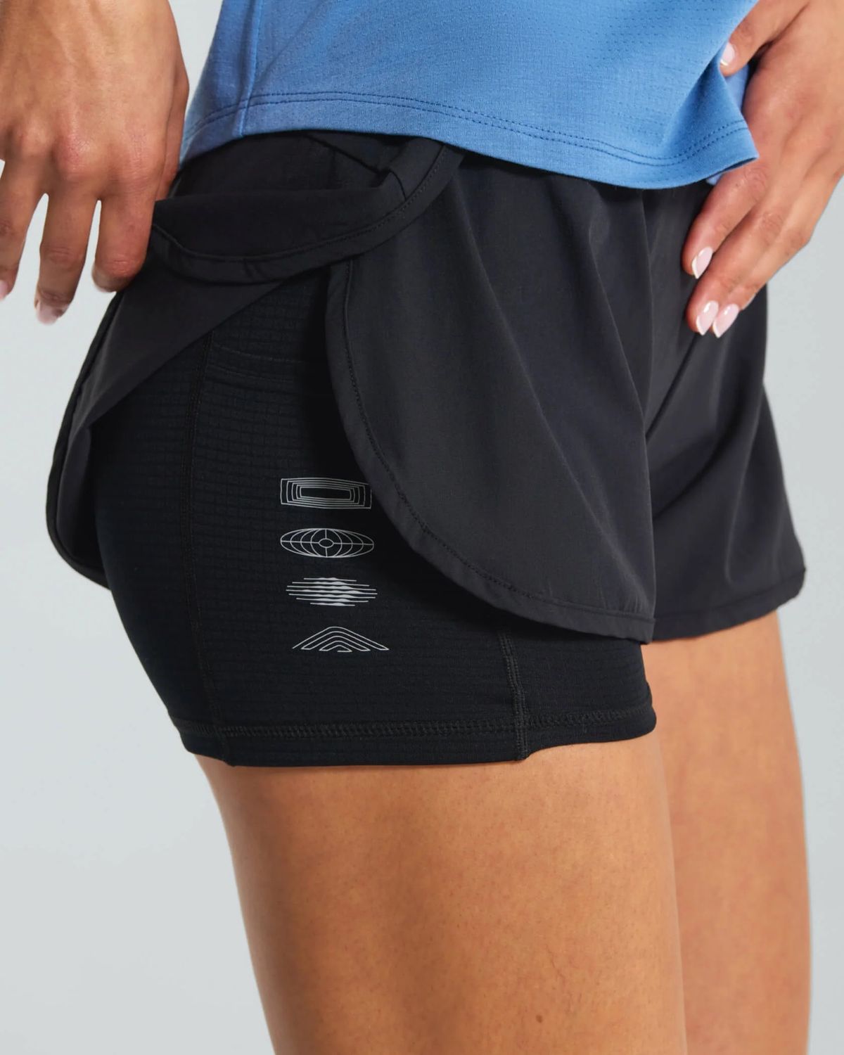 4AM Shorts Black