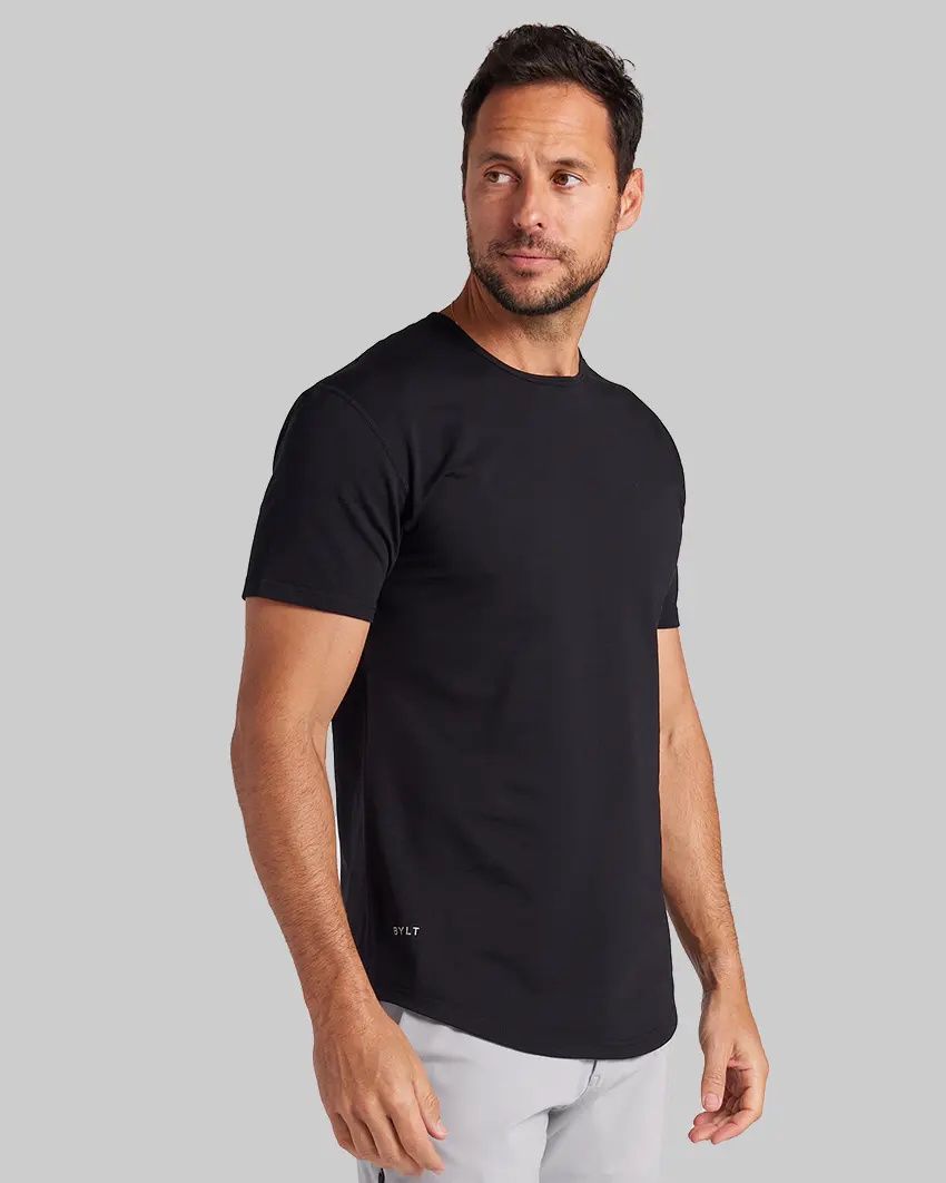 Black Drop-Cut Lux