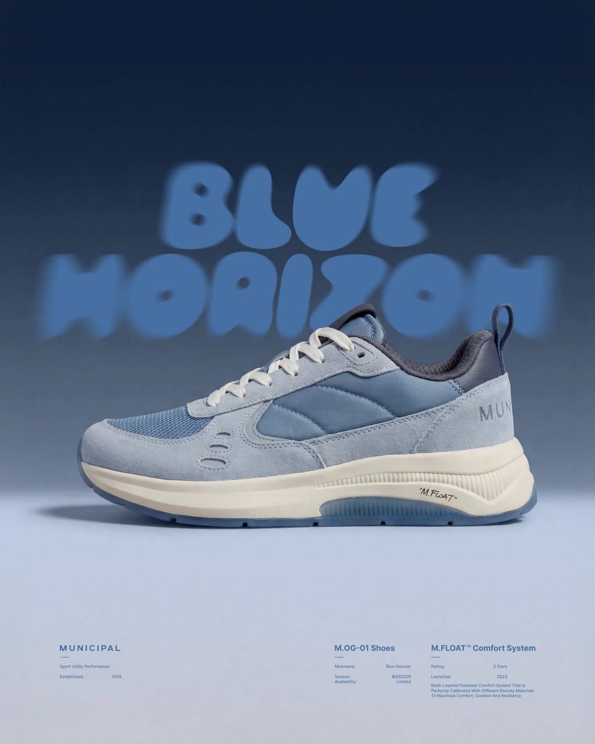 Women’s M.OG‑01 Shoes Ash Blue (Blue Horizon)