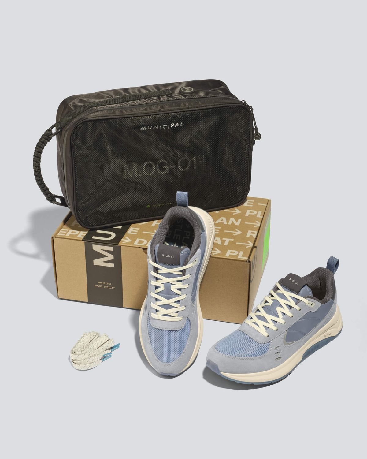 M.OG‑01 Shoes Ash Blue (Blue Horizon)