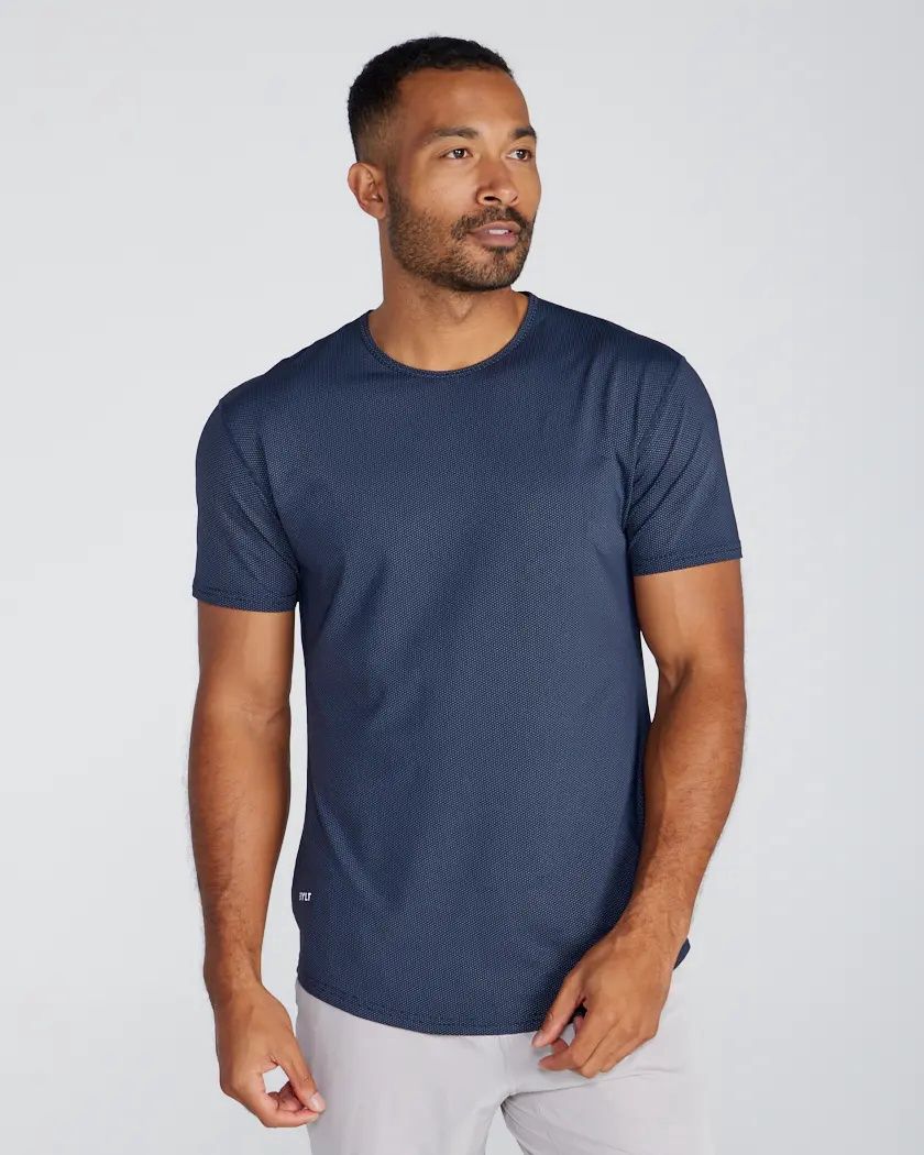 Navy Pulse Drop-Cut