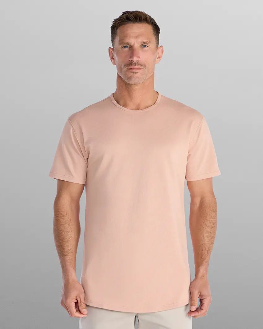 Light-Mauve Bayside Drop-Cut