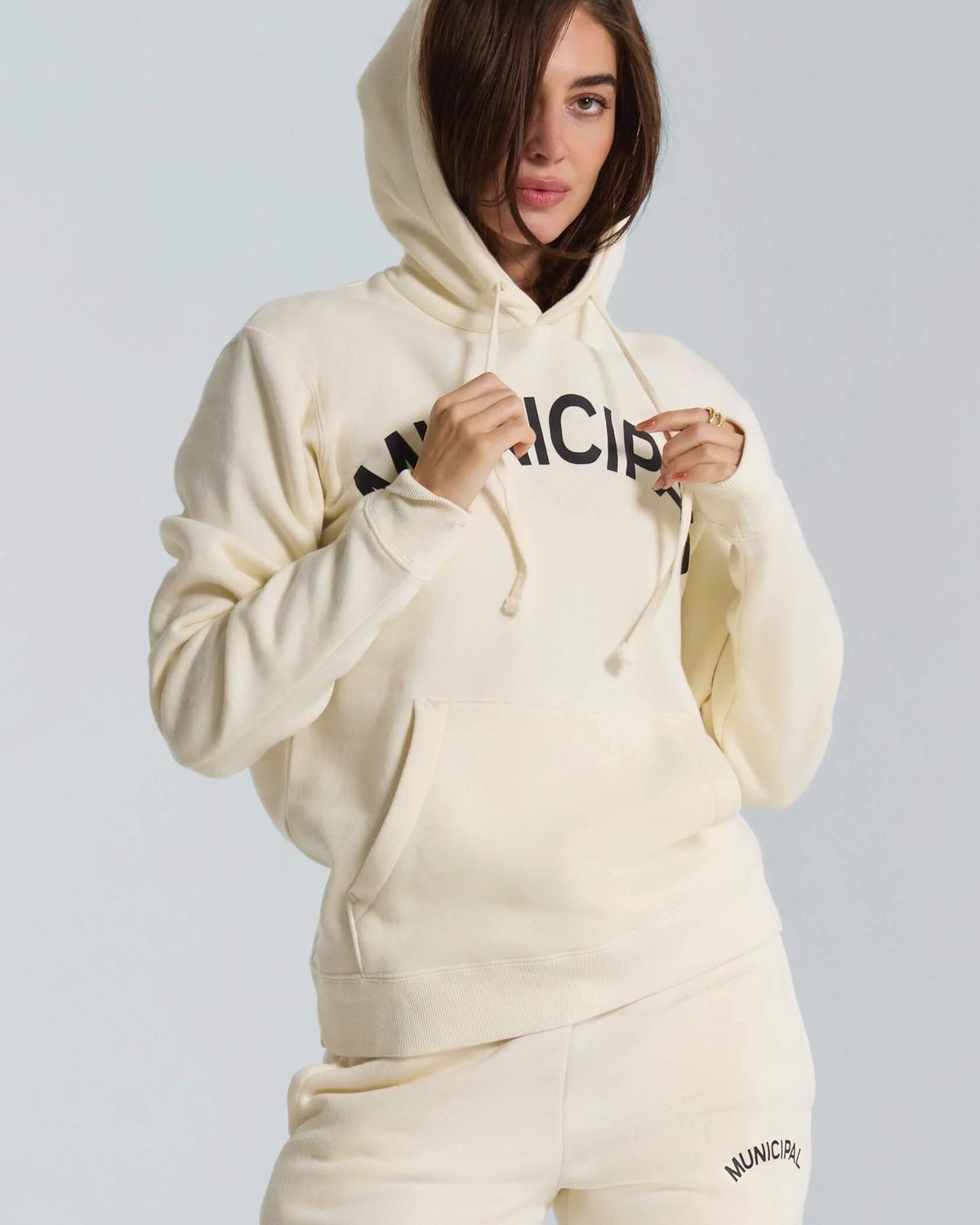 M. 330 Hoodie Natural / Black