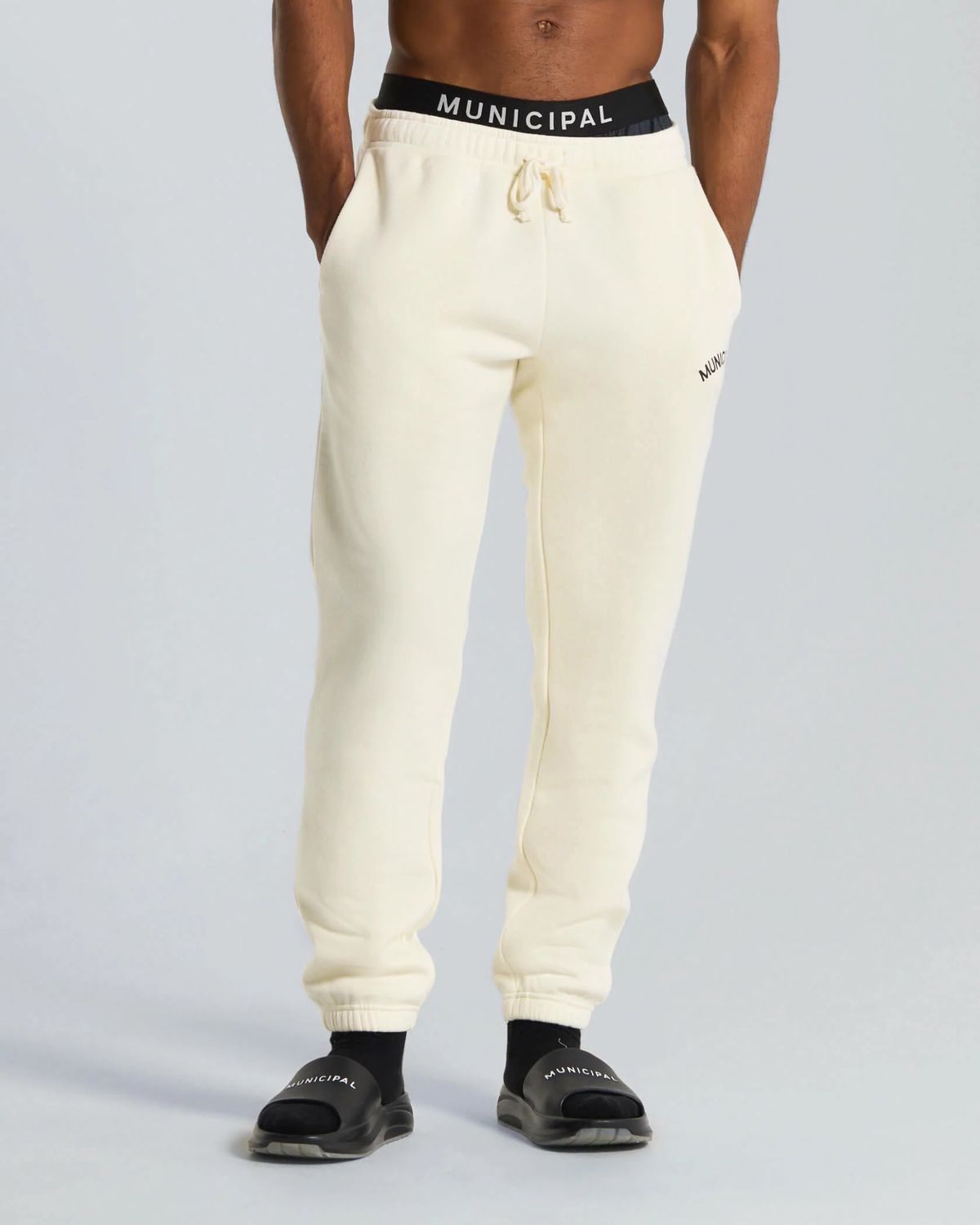 M. 330 Sweatpant Natural / Black