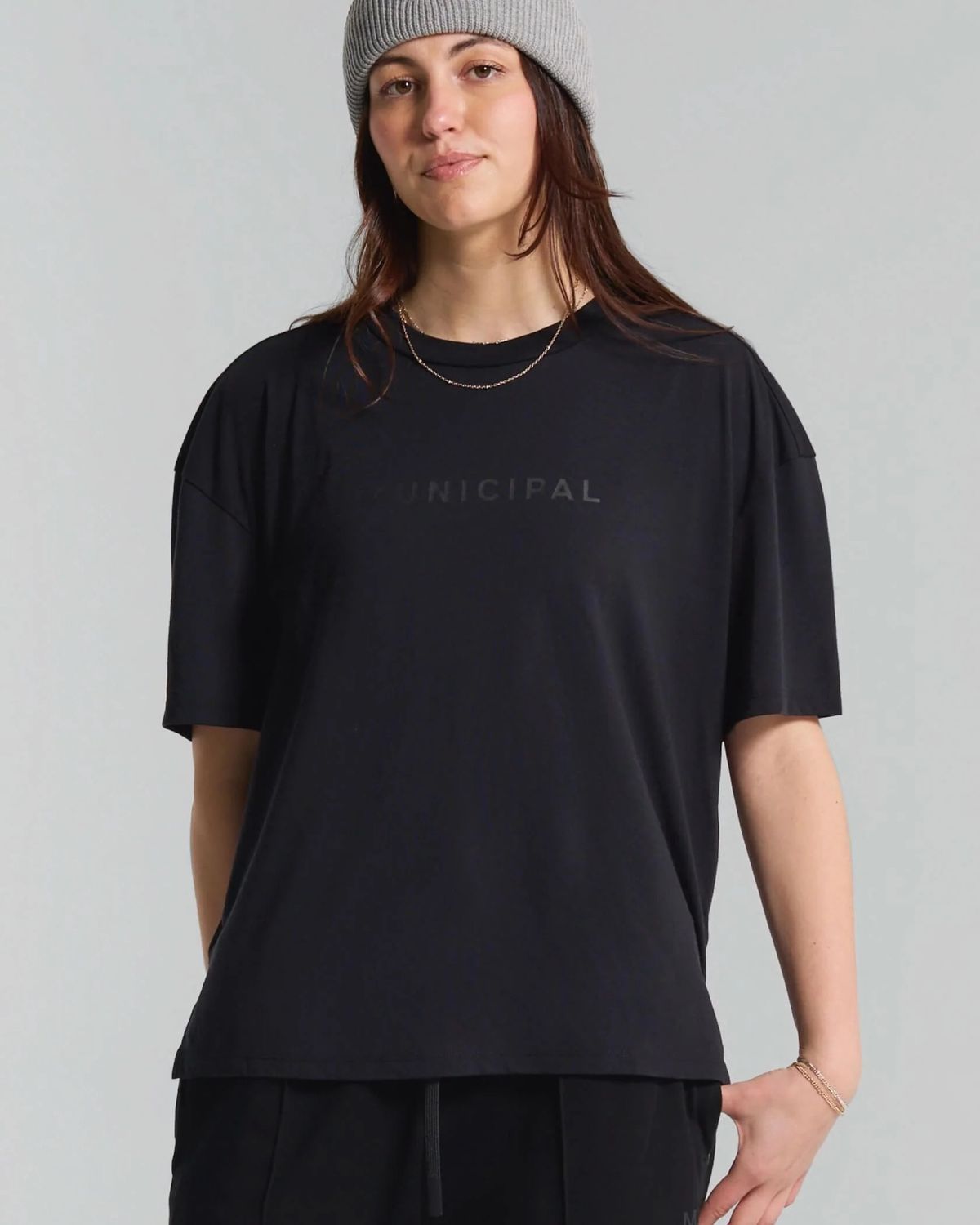 Wordmark T-Shirt Black