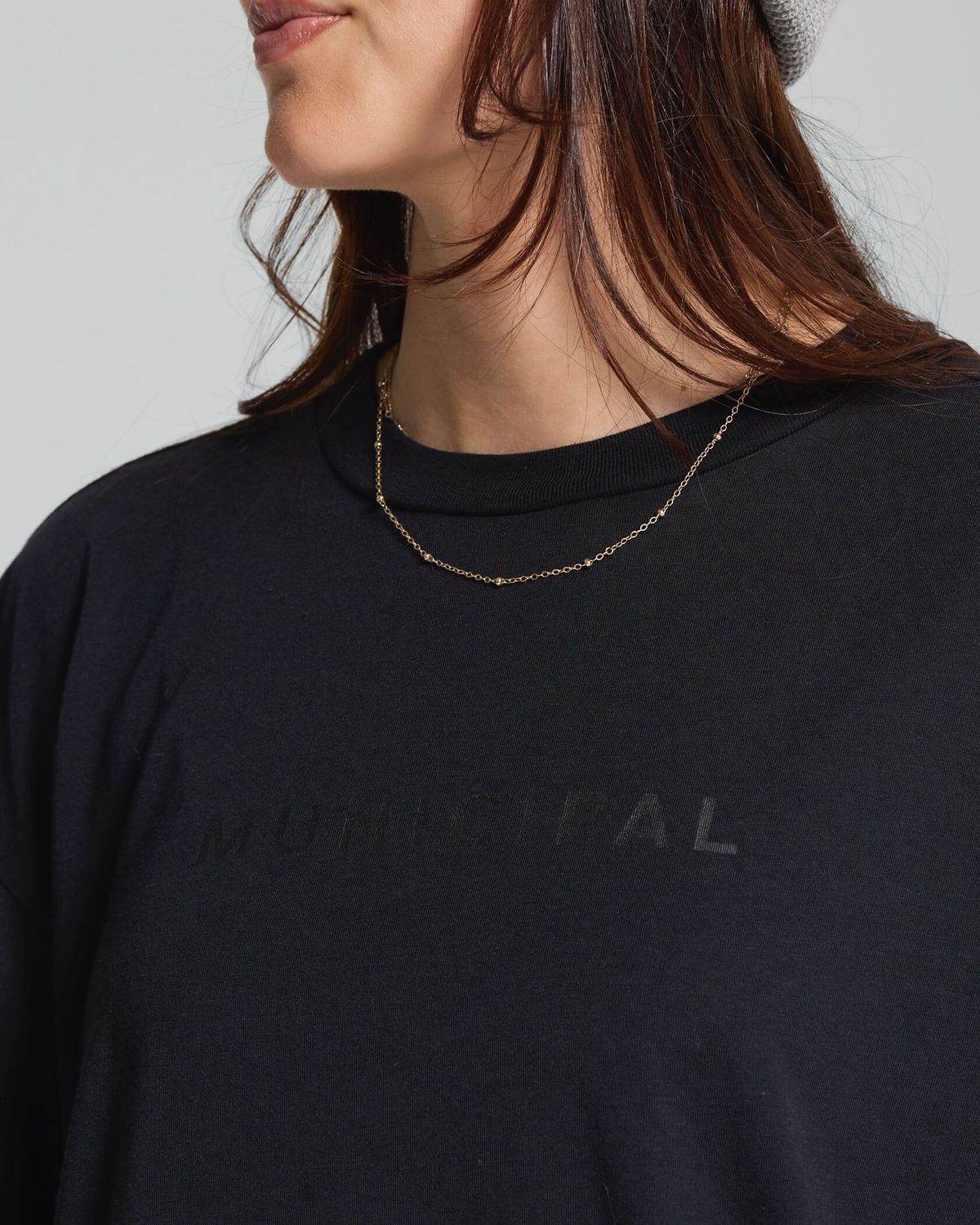 Wordmark T-Shirt Black
